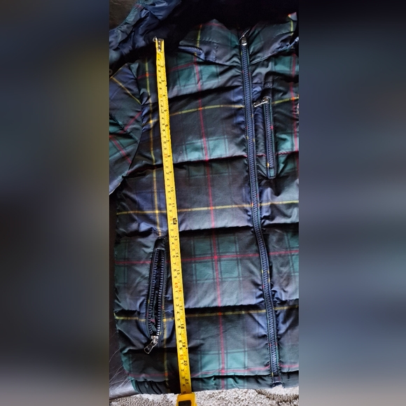 Polo Ralph Lauren Polo Bear Water-Repellent 650 Duck Down Tartan Puffer Jacket - Picture 7 of 12